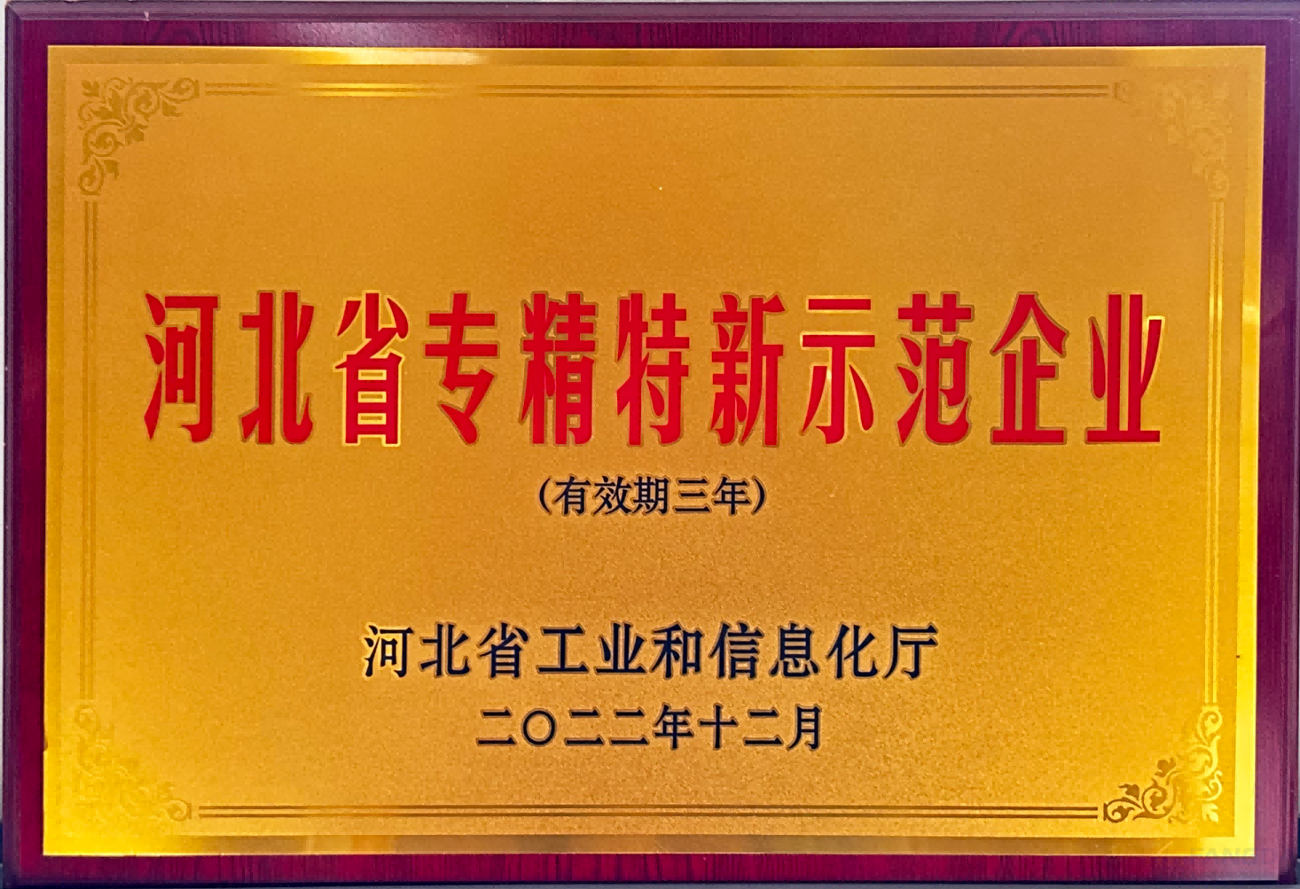 河北省专精特新示范企业
